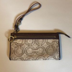 Coach wristlet